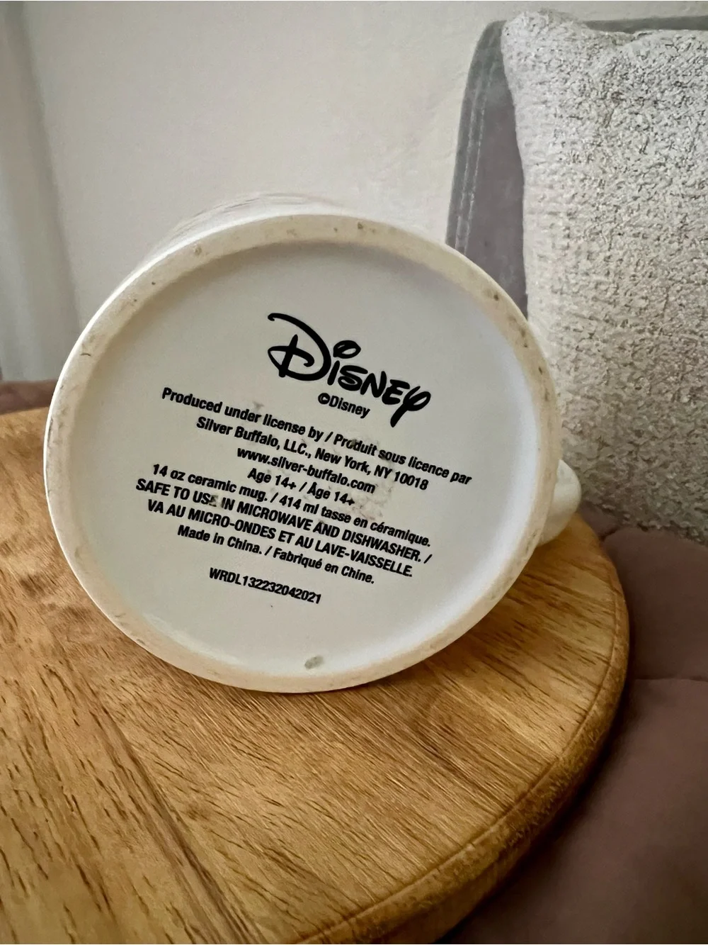 Disney ceramic mug